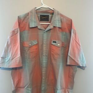 Howler Brothers short-sleeve snap shirt, XXL